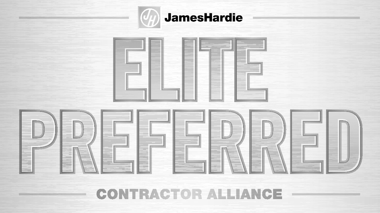 James Hardie Elite Preferred Contractor